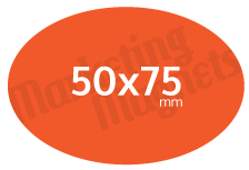 Oval 50x75